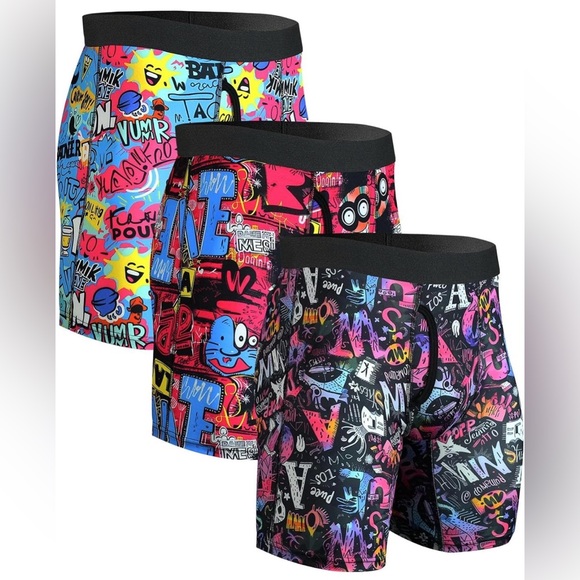 CHUAKIN Other - NWT CHUAKIN Mens Athletic Boxer Briefs Long Leg Underwear